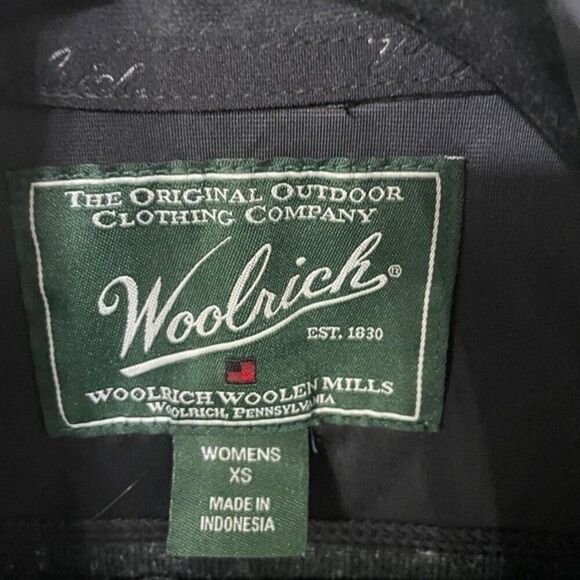 WOOLRICH vest heather grey fleece women’s vest xsmall - Picture 4 of 8